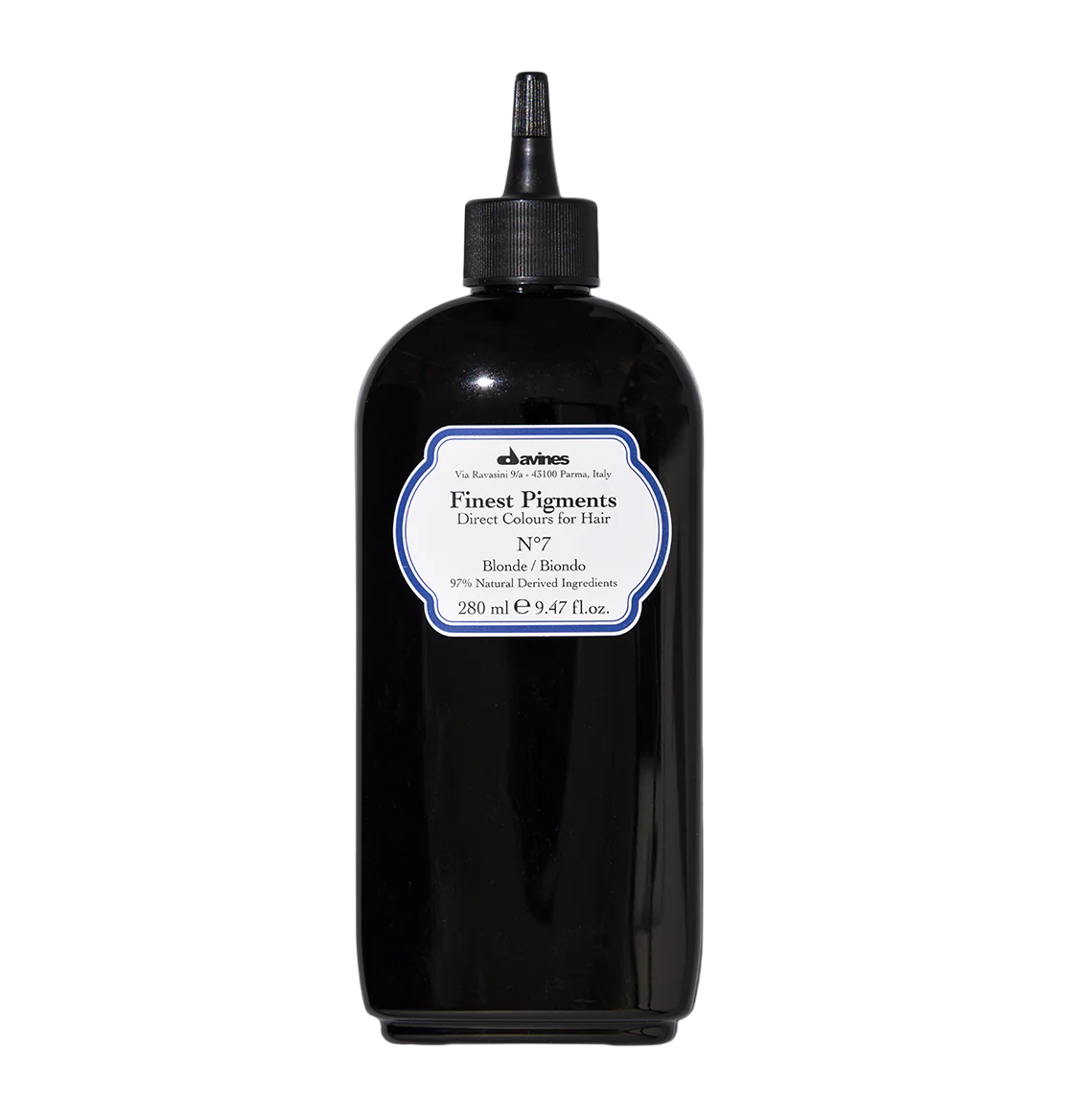 Davines Finest Gloss Pigmento Colorante per Capelli con Ingredienti Naturali N.7 Biondo 280ml