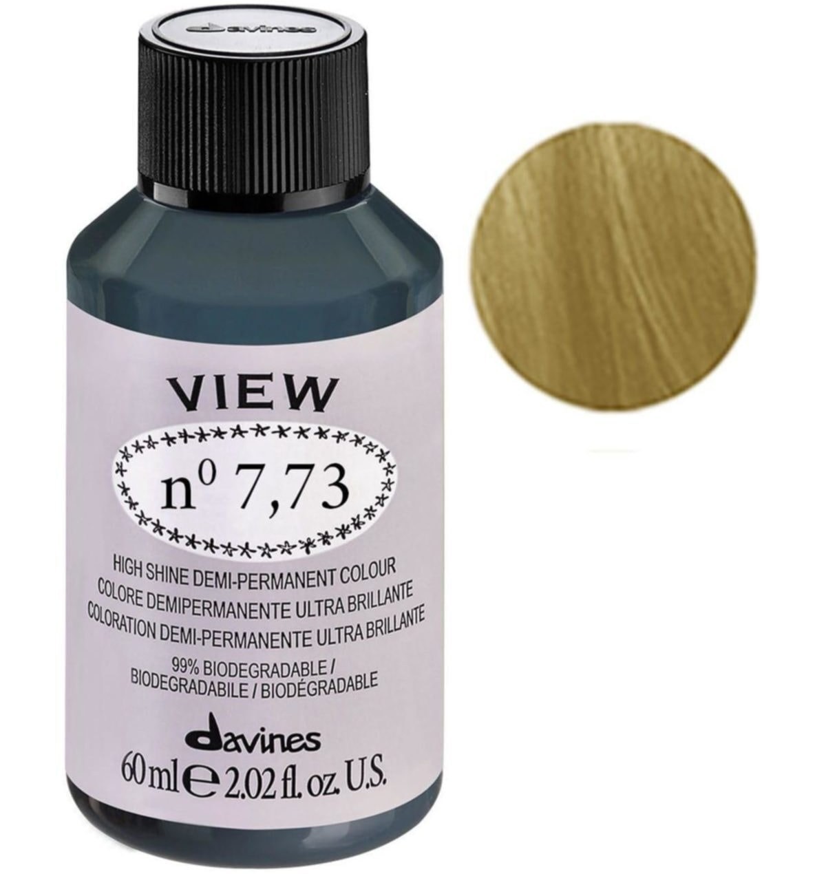Davines View Tintura Demipermanente Per Capelli 7.73 60ml