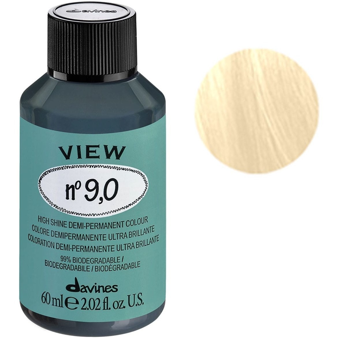 Davines View Tintura Demipermanente Per Capelli 9.0 60ml