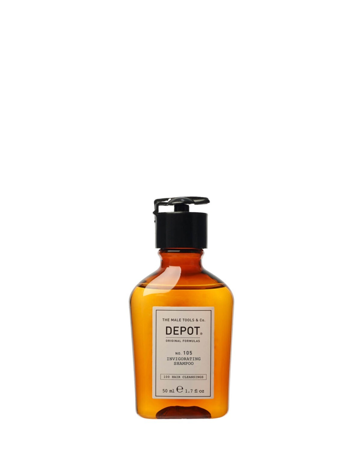 Depot 100 Shampoo detergente per capelli n. 105 con complesso multivitaminico e azione anticaduta 50ml