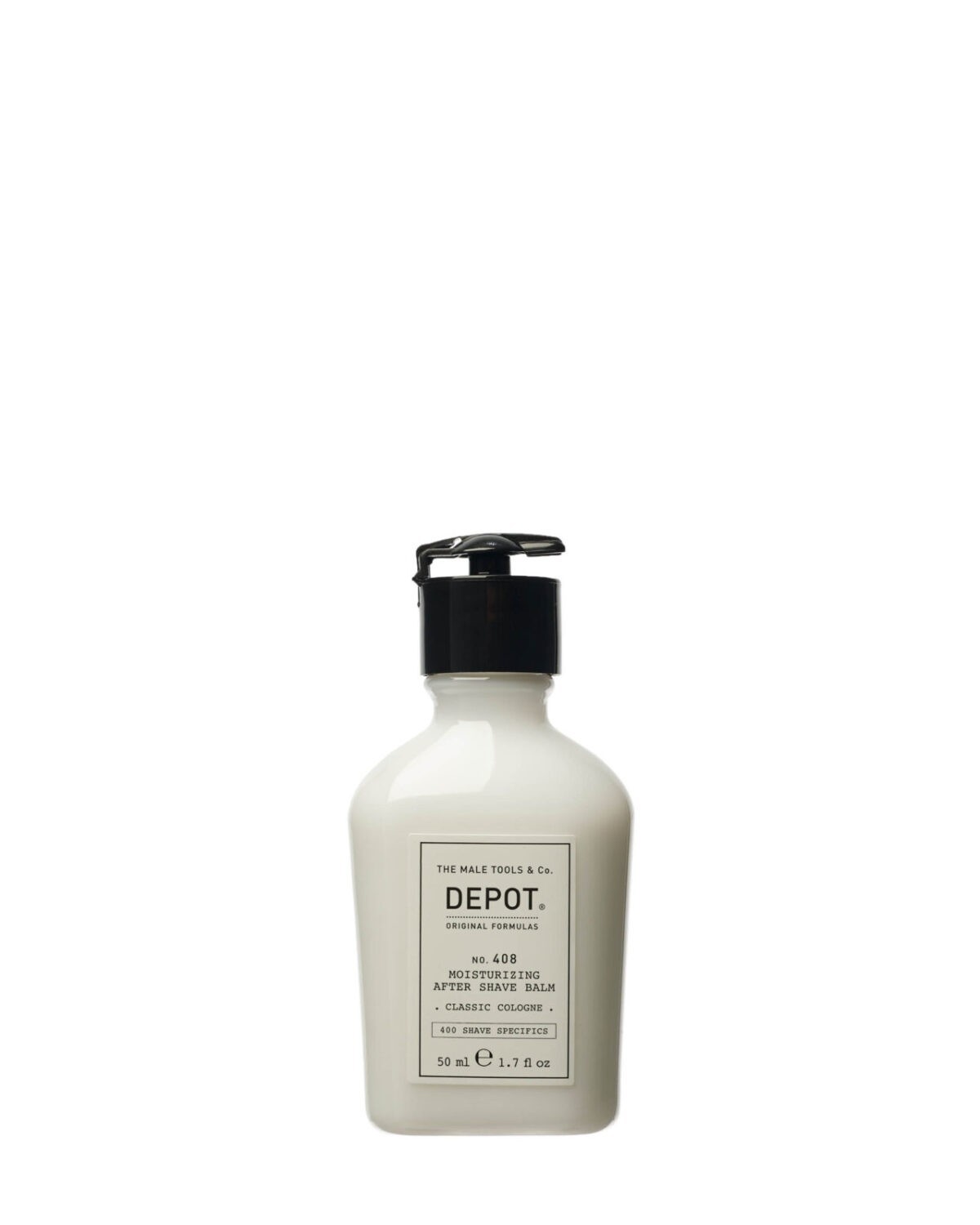 Depot 400 Shave Specifics n. 408 Balsamo dopobarba idratante Classic Cologne 50ml