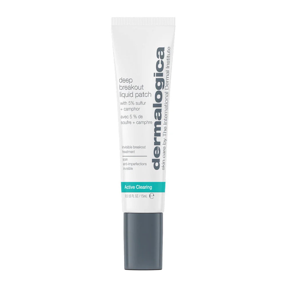 Dermalogica Deep Acne Liquid Patch Lozione anti-acne locale al zolfo per pelli a tendenza acneica per il viso 15ml