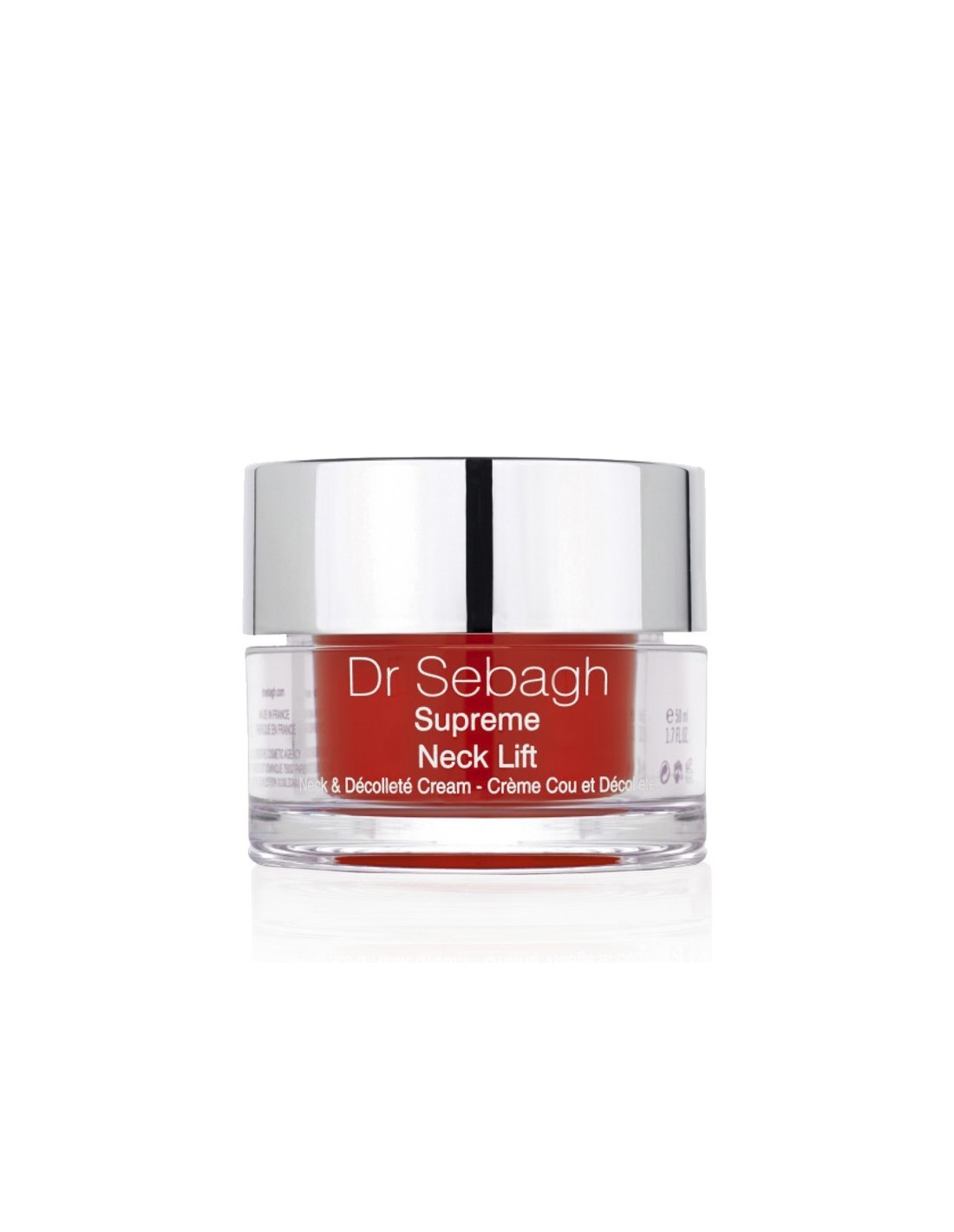 Dr Sebagh Supreme Neck Lift Crema giorno rassodante all'acido ialuronico per collo e décolleté 50ml