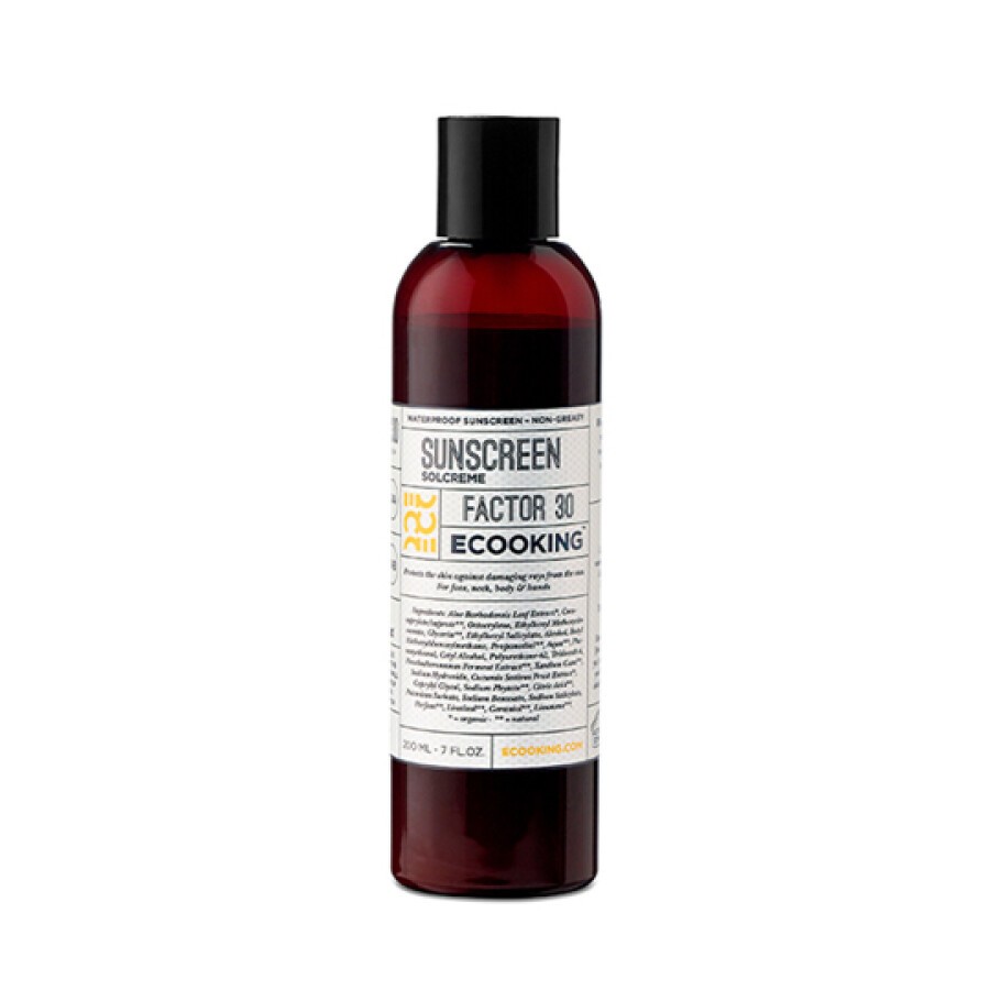 Crema corpo idratante e nutriente con protezione solare Ecooking SPF 20 200ml