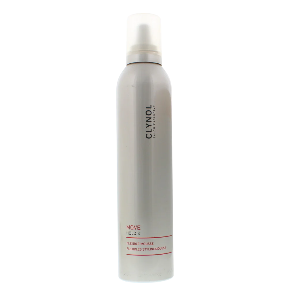 Clynol Move Hold 3 Schiuma modellante per capelli volume e corpo tenuta flessibile 300ml
