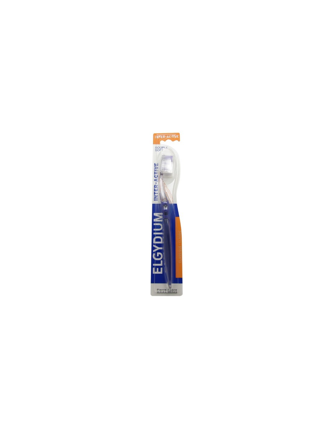 Spazzolino Elgydium Inter-Activ Soft multicolore