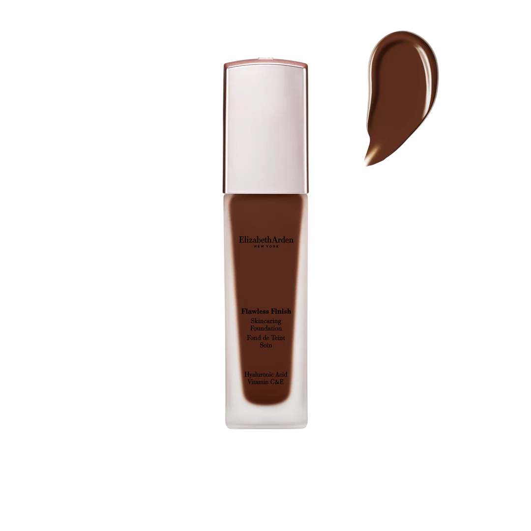 Fondotinta in crema a lunga tenuta Elizabeth Arden Flawless Finish Skincaring con acido ialuronico 620N Deep Neutral 30ml