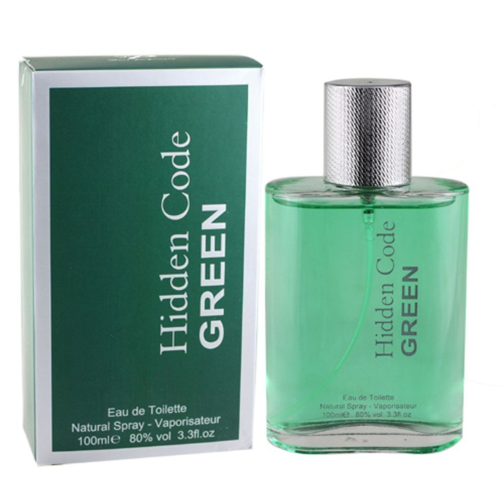 Profumeria di lusso Hidden Code Green Eau De Toilette uomo 100ml