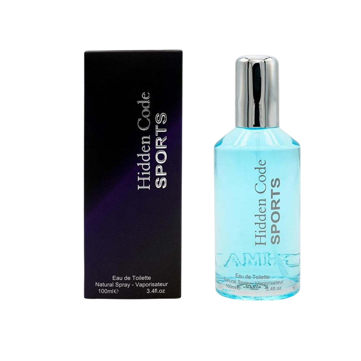Profumeria di lusso Hidden Code Sports Eau De Toilette uomo 100ml