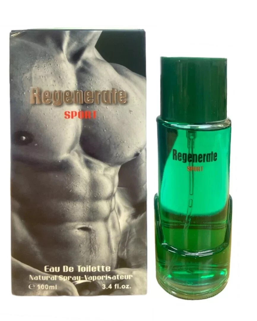Profumeria di lusso Regenerate Sport Green Eau De Toilette uomo 100ml