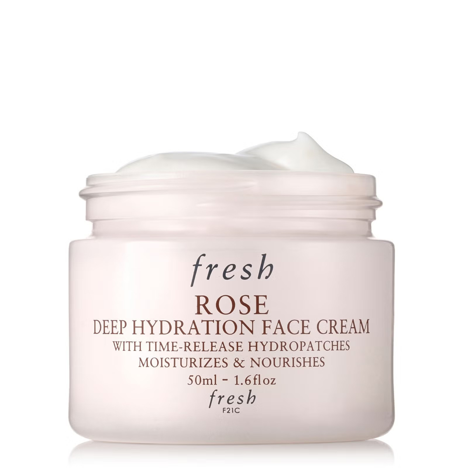 Crema idratante profonda alla rosa fresca per il viso 50ml