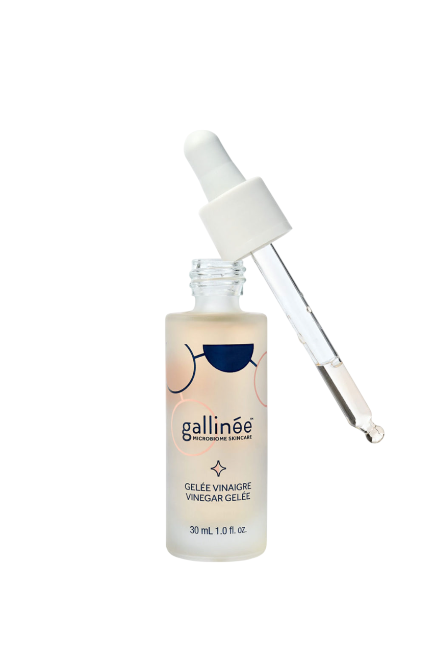 Siero viso anti-imperfezioni Gallinee Microbiome Skincare con prebiotici probiotici e postbiotici 30ml