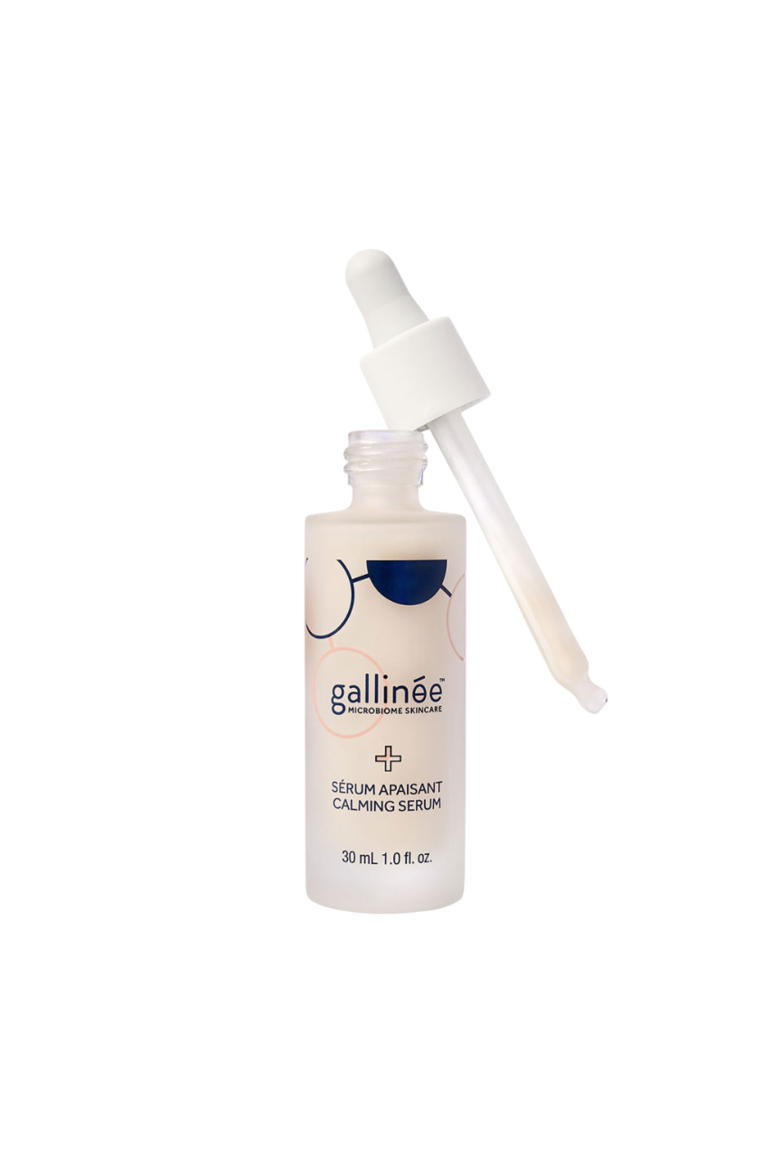 Gallinee Microbiome Skincare Siero Lenitivo Quotidiano per il Viso con Prebiotici Probiotici e Postbiotici 30ml