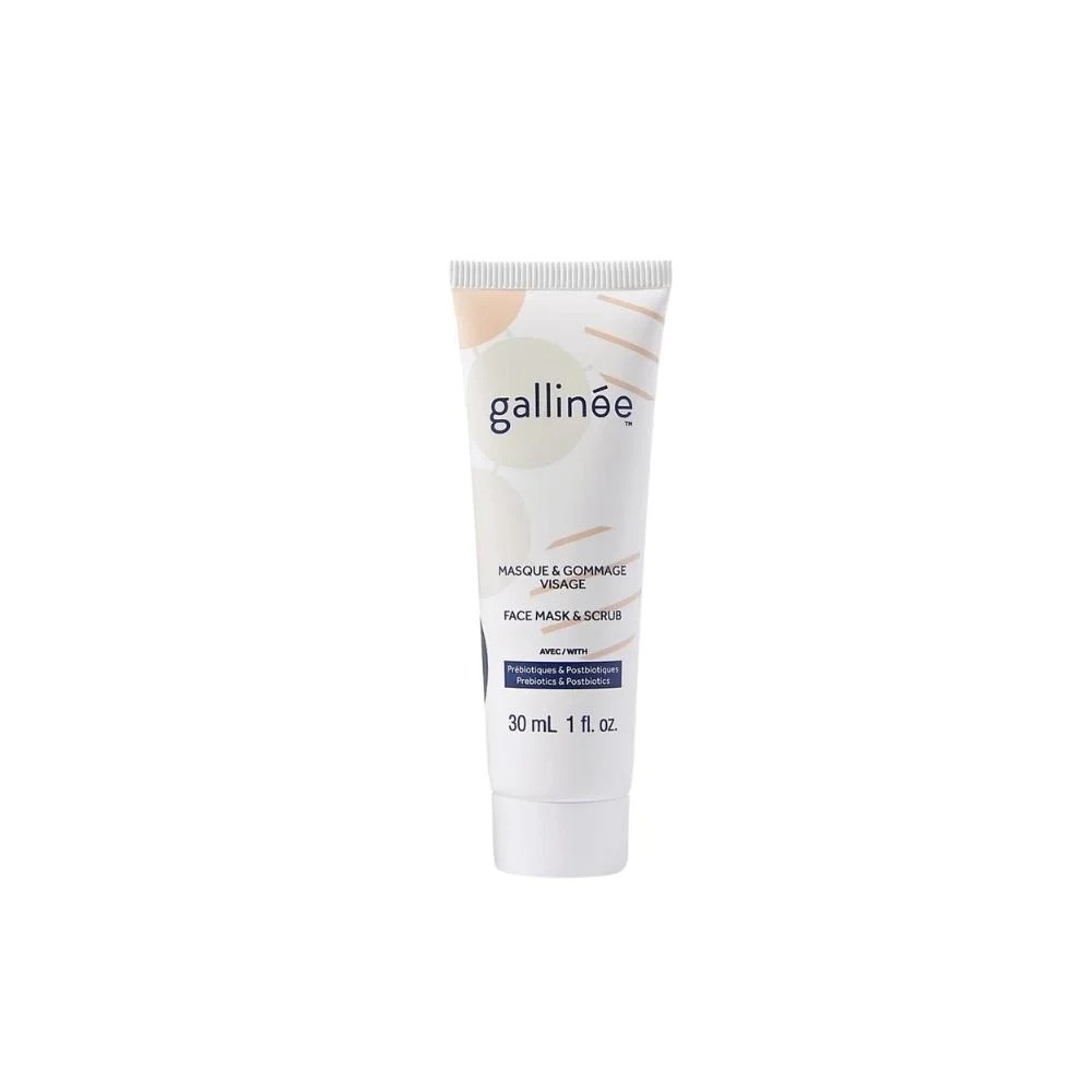 Maschera esfoliante viso prebiotica Gallinee Microbiome Skincare 30ml
