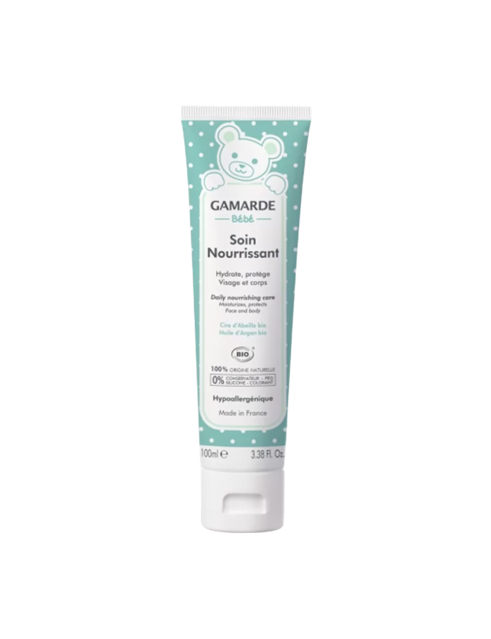 Crema idratante per viso e corpo Gamarde Baby 100ml