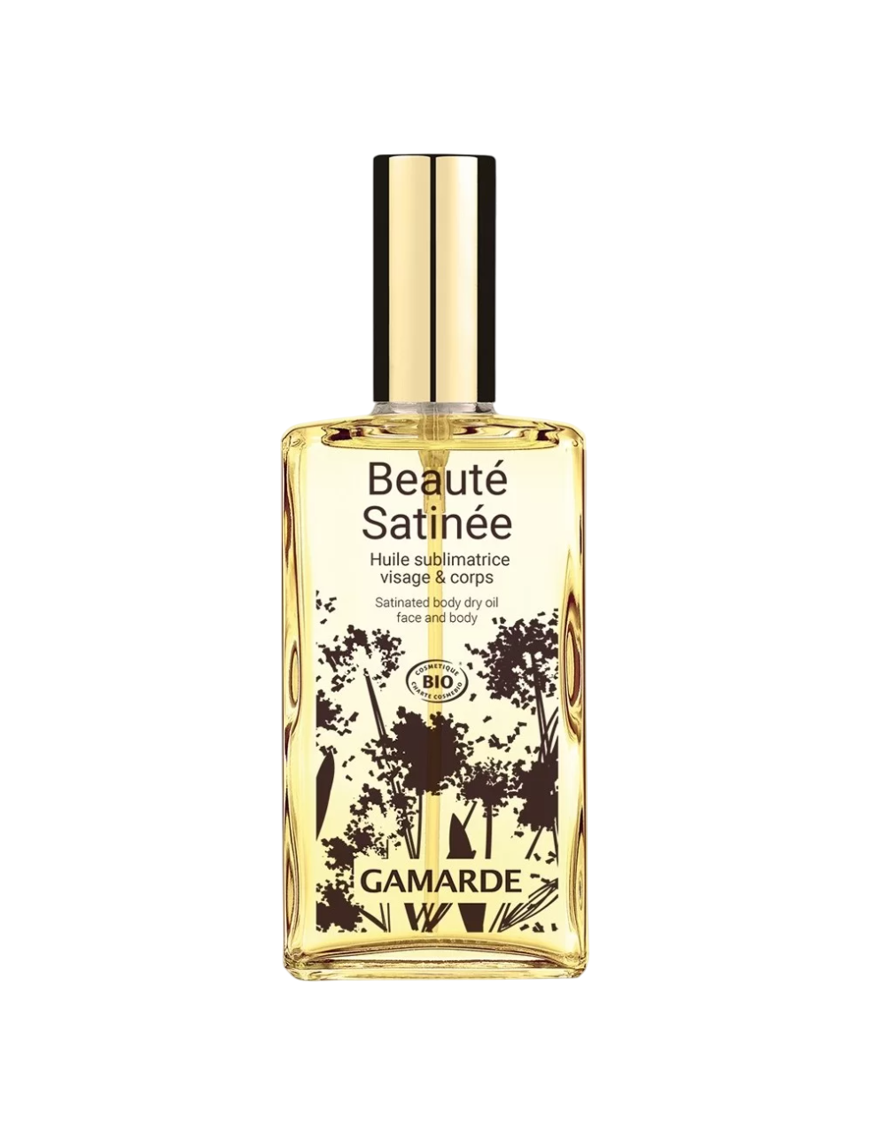 Gamarde Beauty Satinee Bio Dry Oil Olio secco idratante e profumato per il corpo 100ml