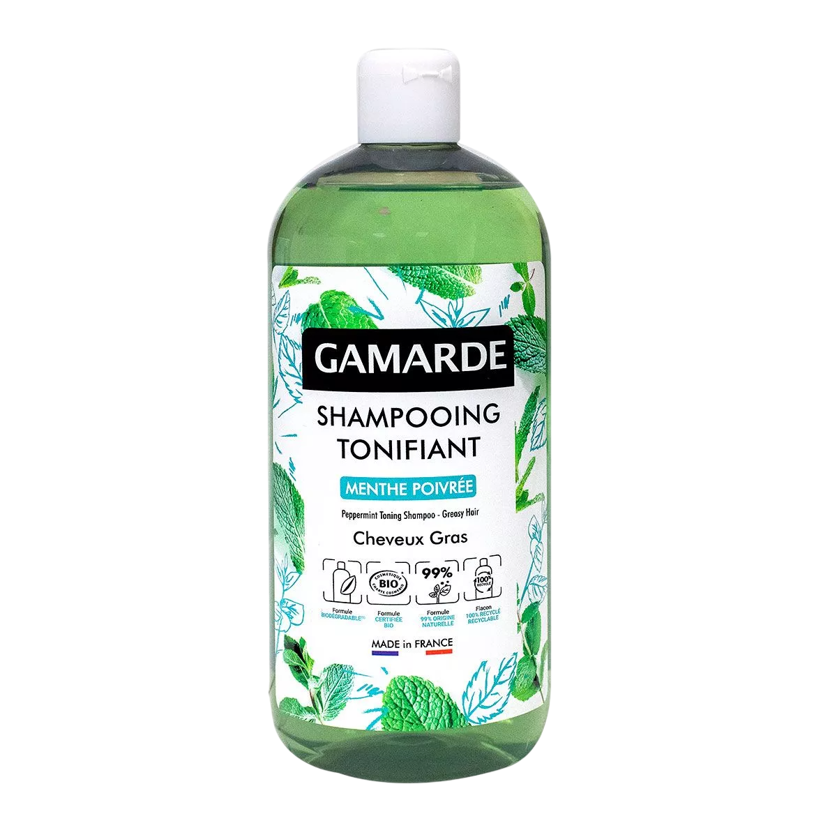 Shampoo tonalizzante Gamarde Bio Mint 500ml