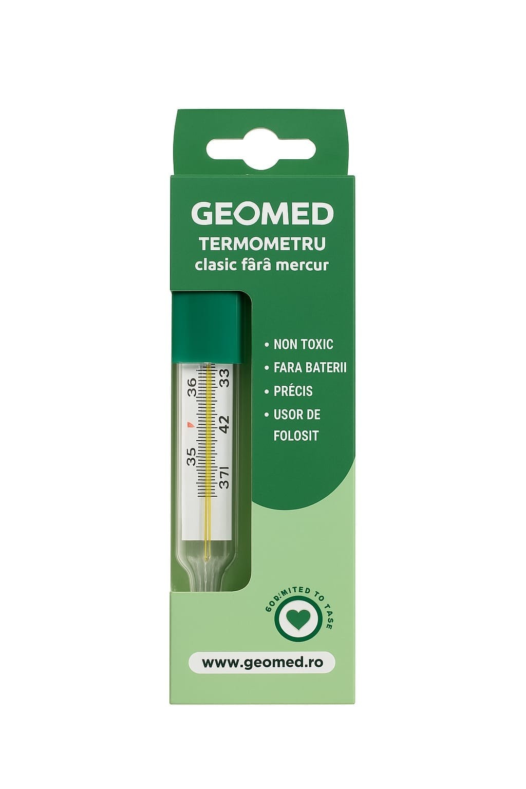 Geomed Geomed Mercur Free Termometro ascellare