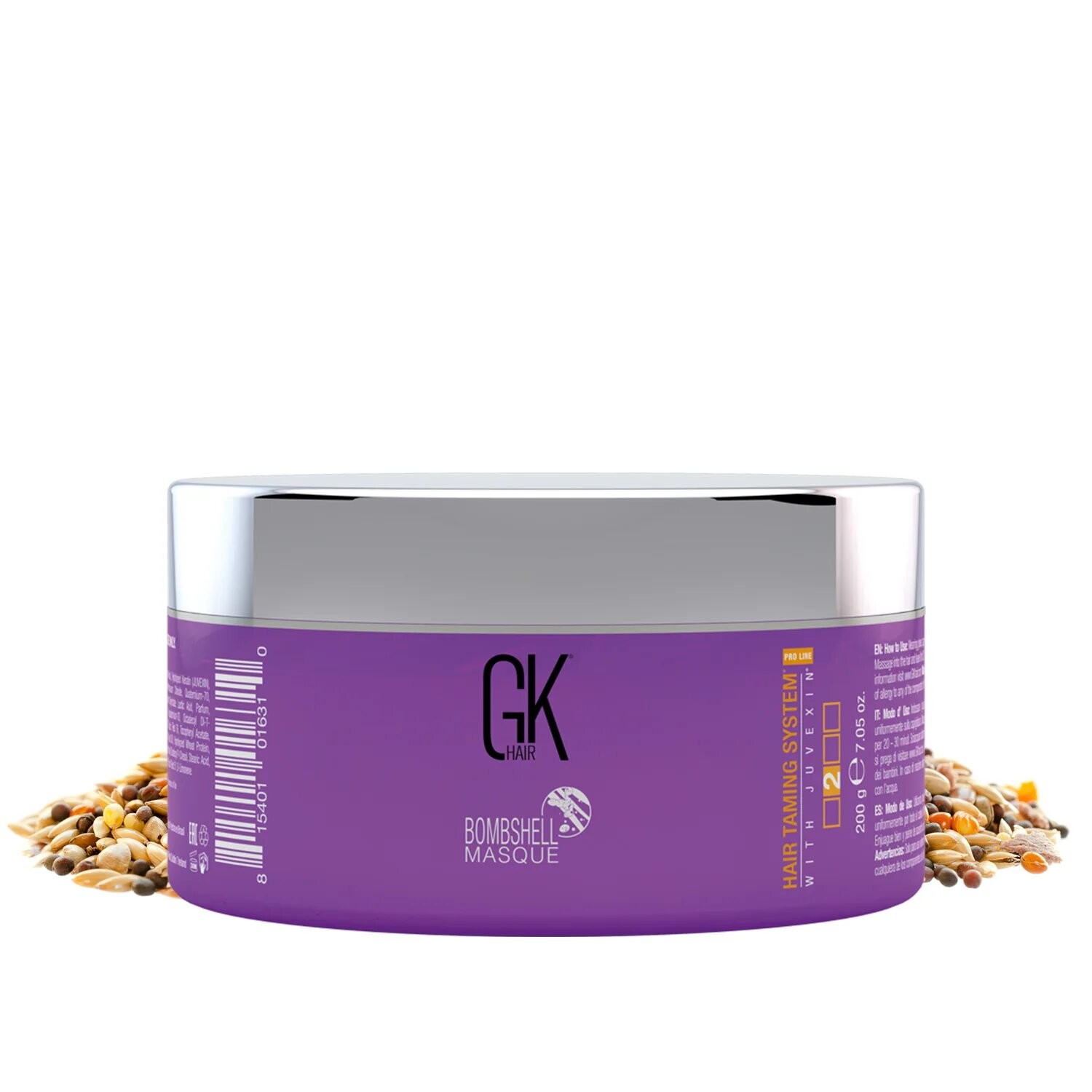 Maschera colorante per capelli Global Keratin Bombshell Ultra Blonde 200 g