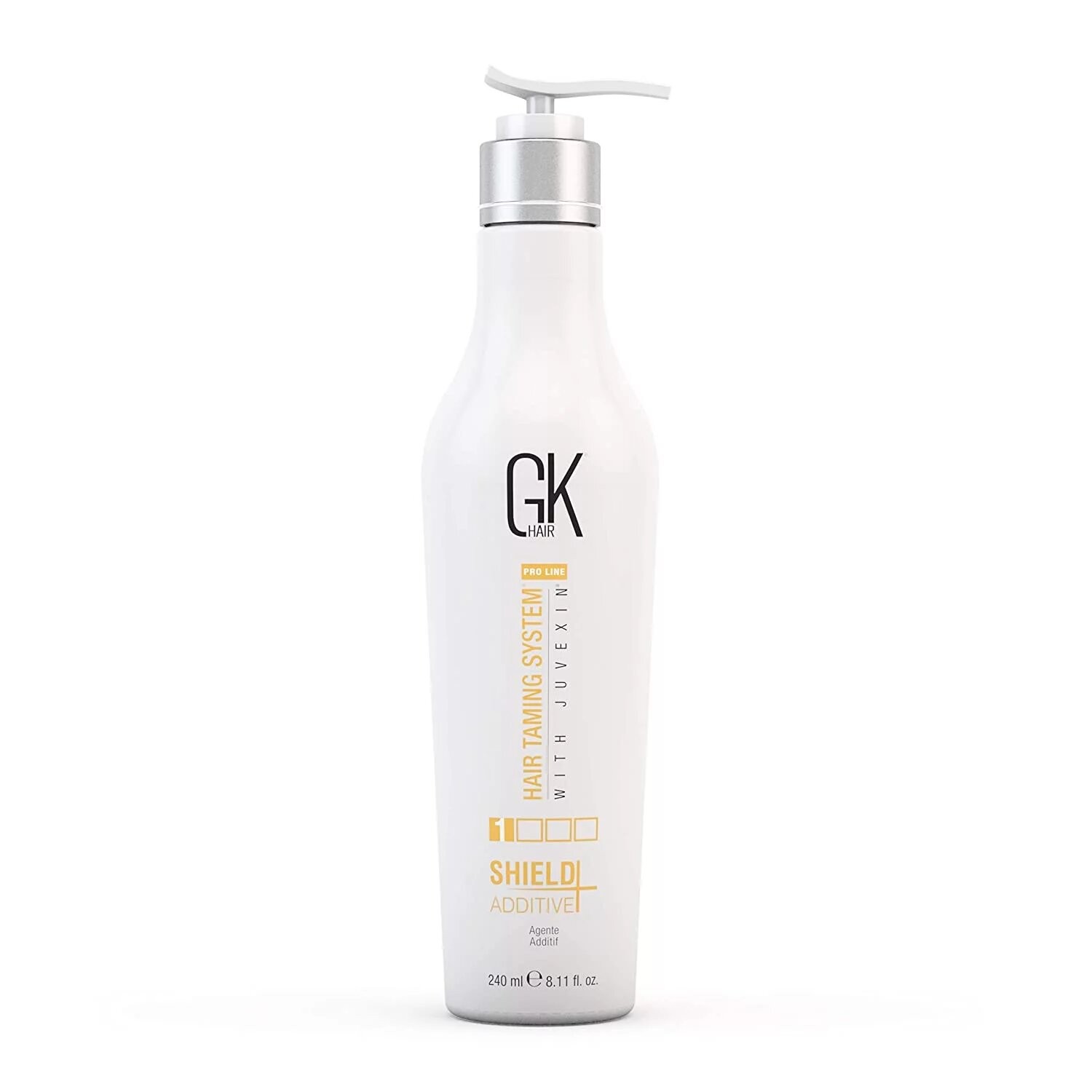Shampoo e balsamo 2 in 1 Global Keratin Shield Additive riparatore e rinforzante 240ml