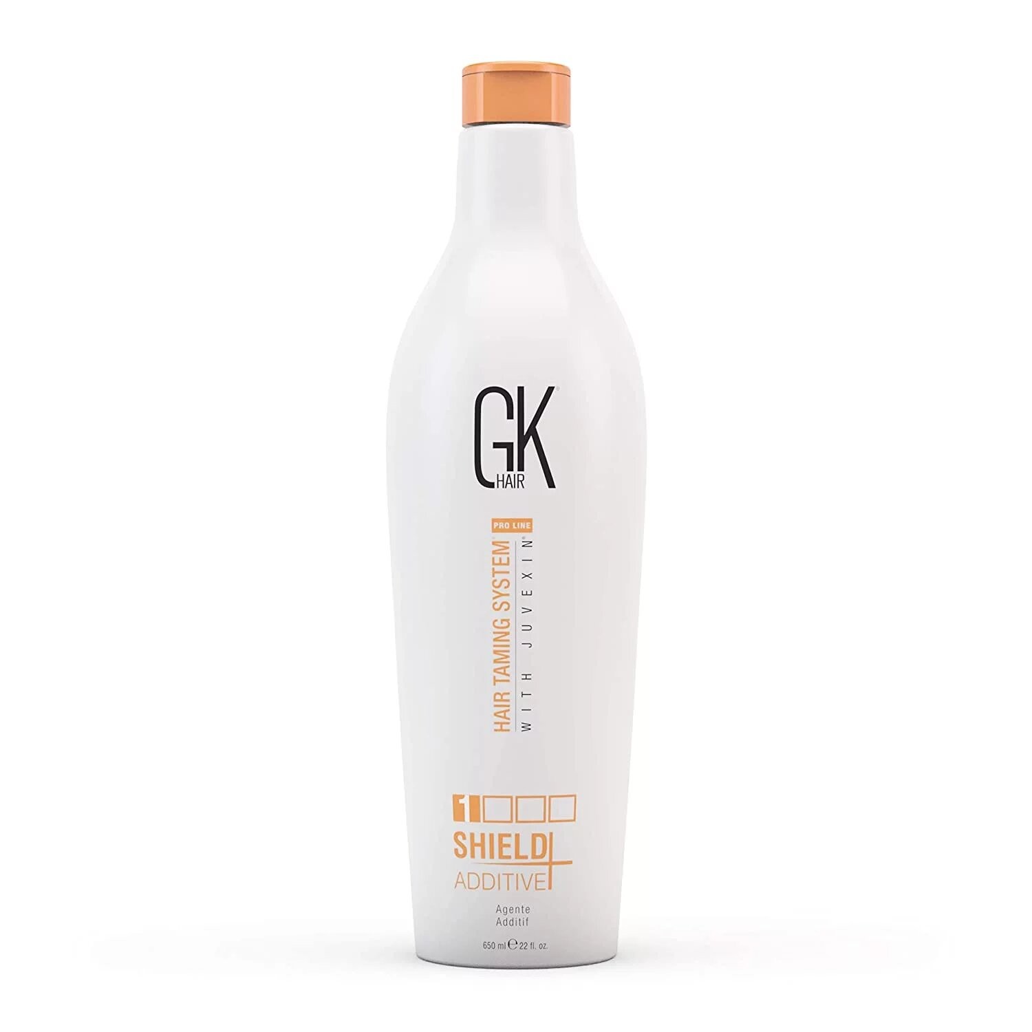 Shampoo e balsamo 2 in 1 Global Keratin Shield Additive riparatore e rinforzante 650ml