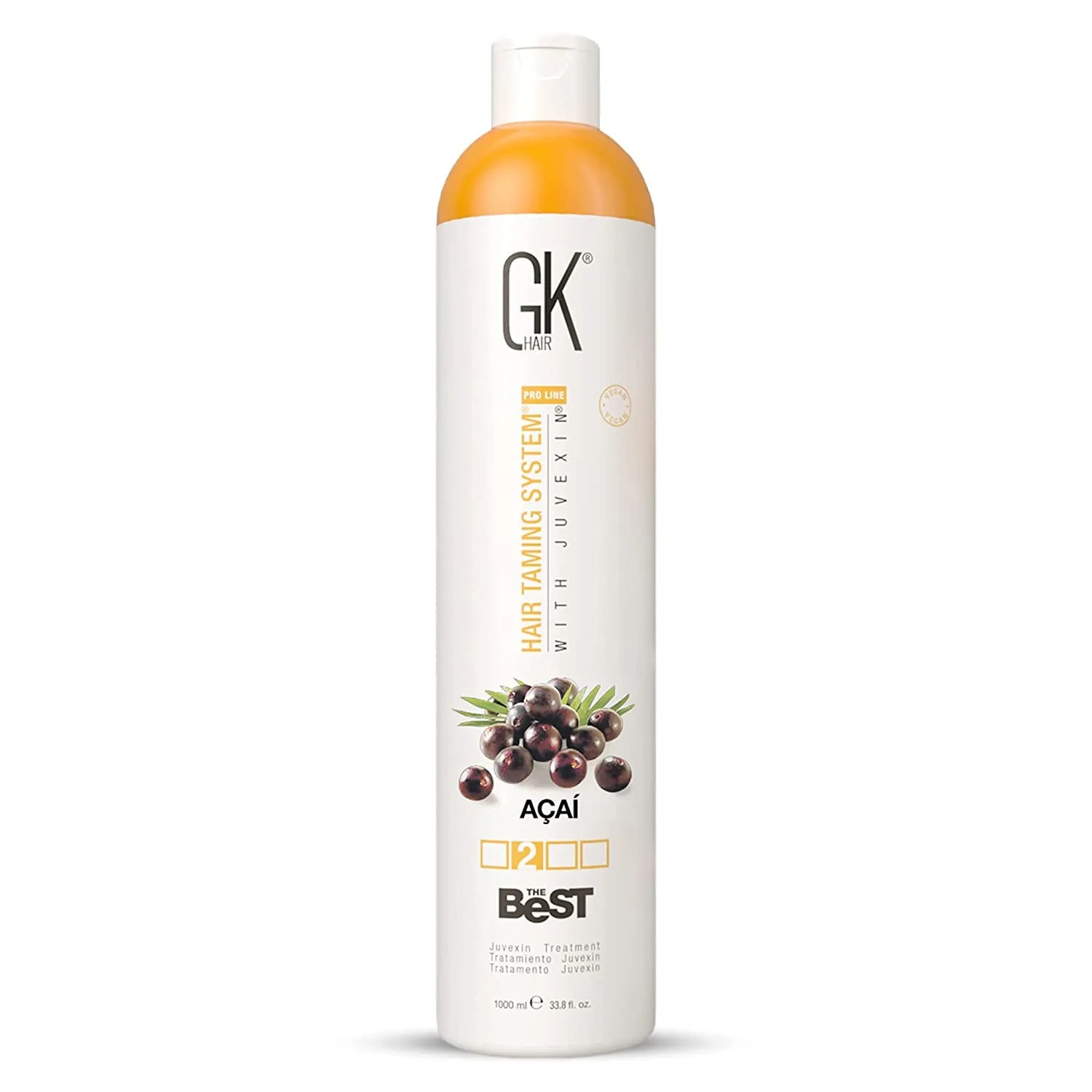 Global Keratin La migliore crema per capelli all'açai per una lisciatura perfetta 1000ml