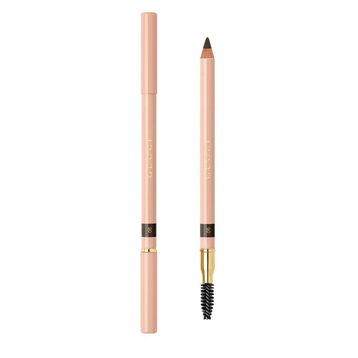 Matita per sopracciglia in crema a doppia punta Gucci Definition Sources 06 nera 119 g