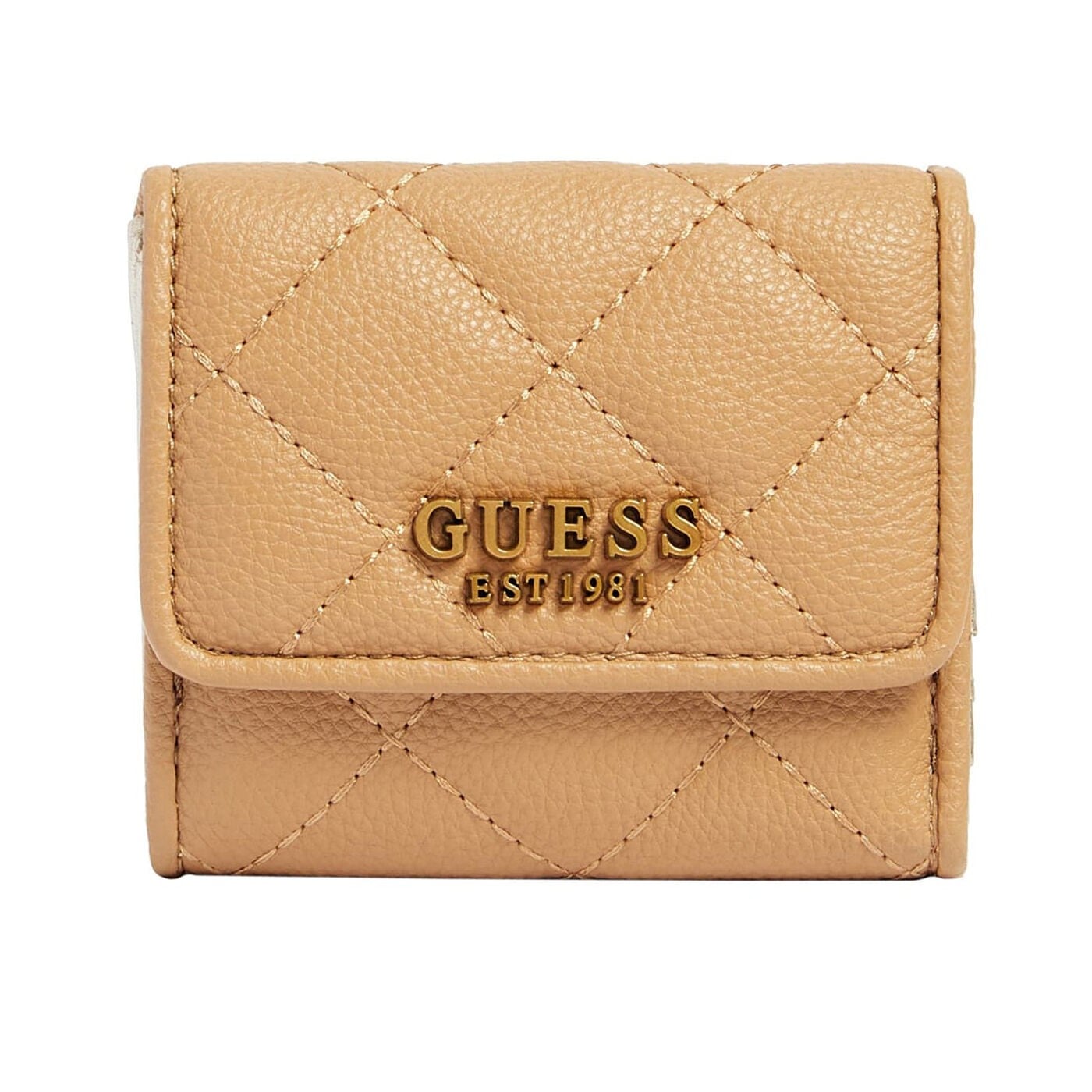 Portafoglio in tessuto Guess Guess SWQB8558440 Beige donna