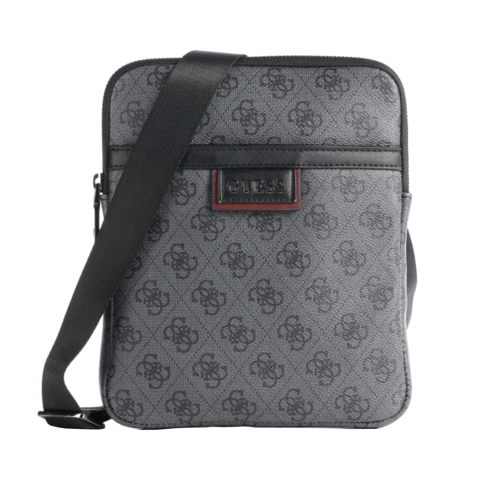 Guess Vezzola Borsa a tracolla in tessuto Nero HMVEZLP1123 19 x 24 x 2cm donna