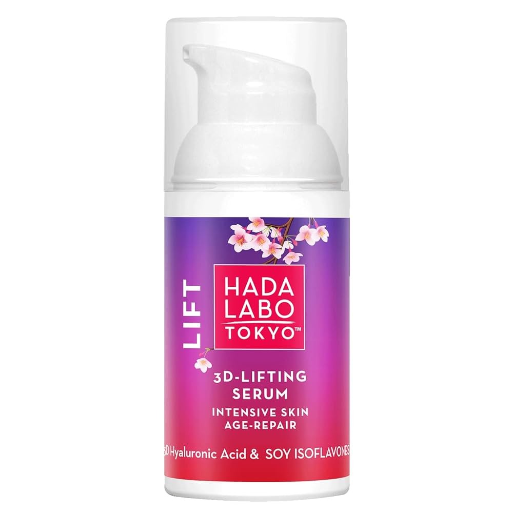 Siero viso riparatore effetto lifting 3D all'acido ialuronico Hada Labo Tokyo 30ml