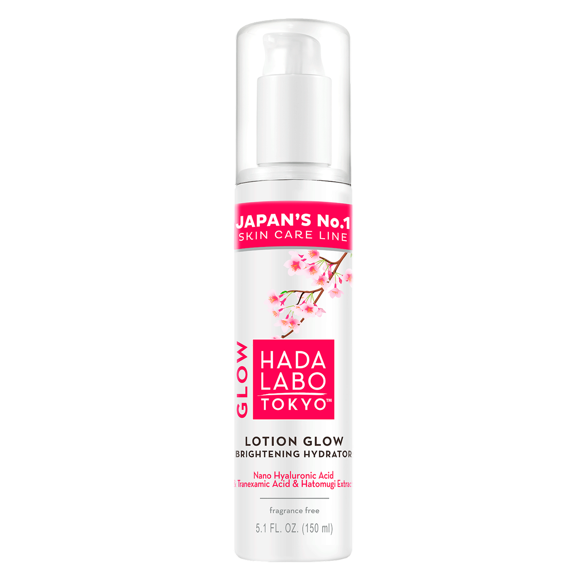 Hada Labo Tokyo Glow Lozione viso illuminante giorno all'acido ialuronico 150ml