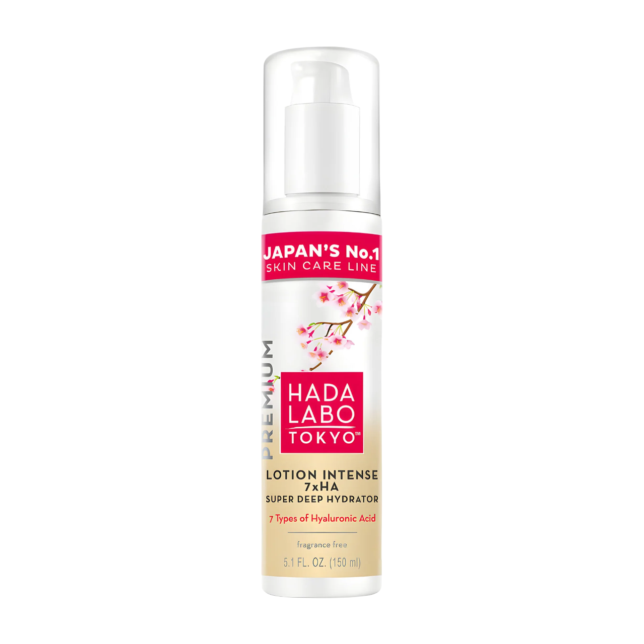 Hada Labo Tokyo Premium 7 x Ha Deep Hydration Day Lotion Face 150ml