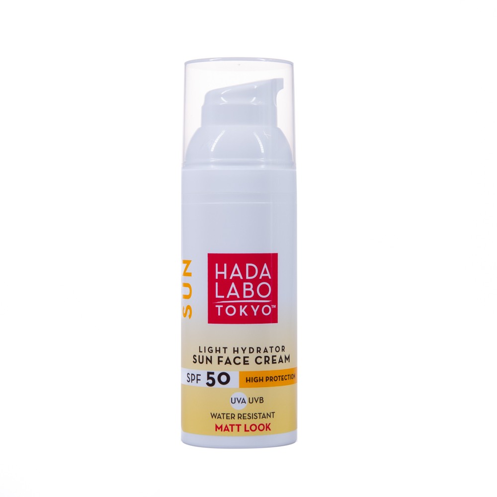 Hada Labo Tokyo Sun Crema solare idratante con acido ialuronico per il viso SPF 50 50ml