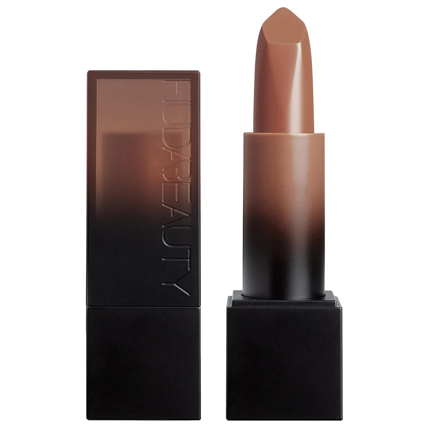 Rossetto cremoso Huda Beauty Power Bullet colore marrone tonalità Goal Digger 3 g