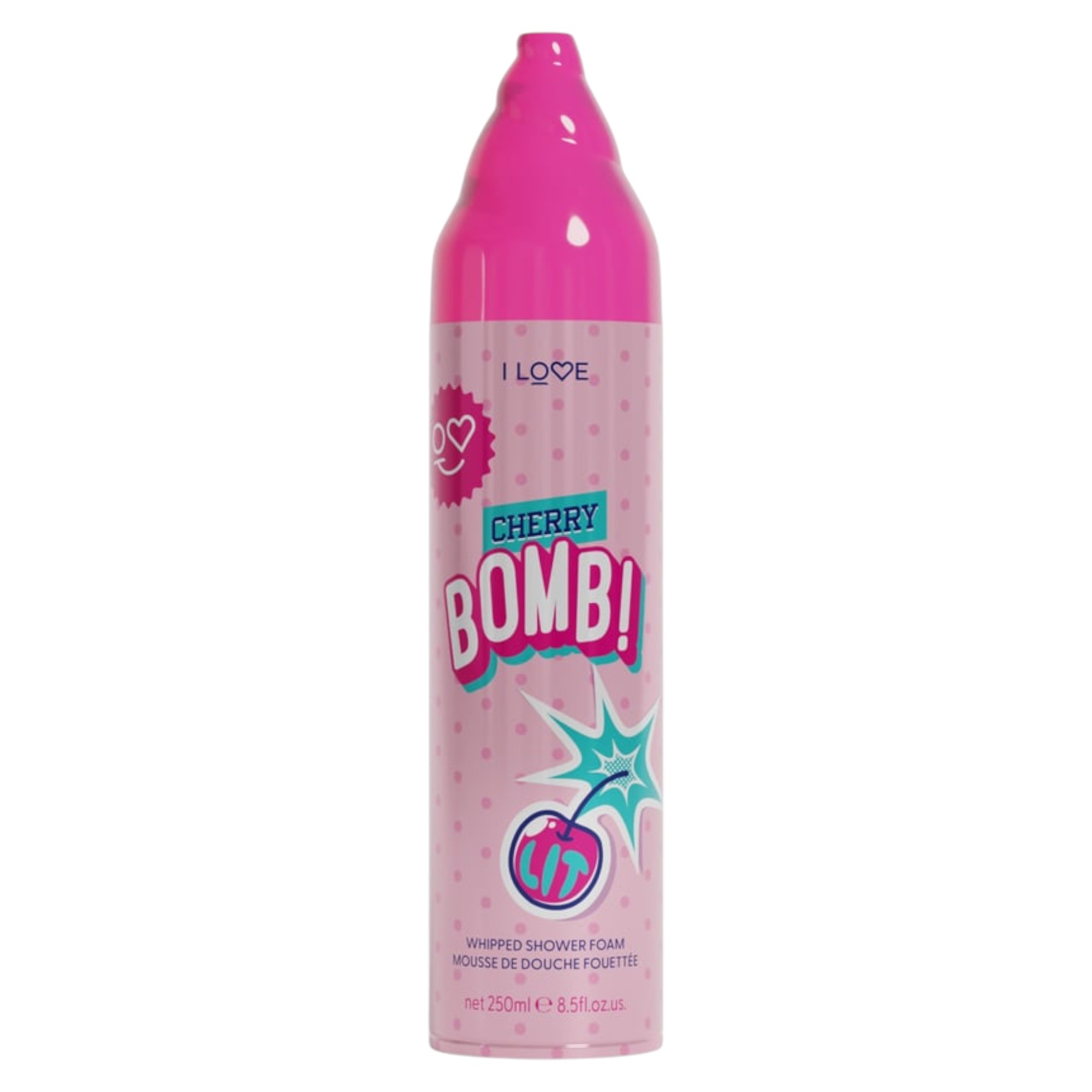 Mousse doccia vegana I Love Cherry Bomb 250ml