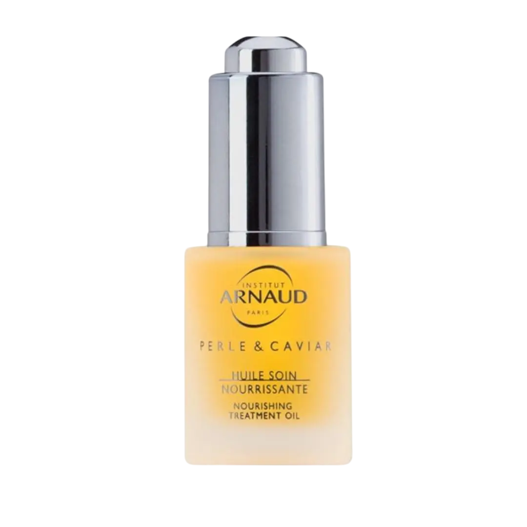 Institut Arnaud Perle & Caviar Olio Nutriente Quotidiano per Viso e Collo con Estratto di Caviale 15ml