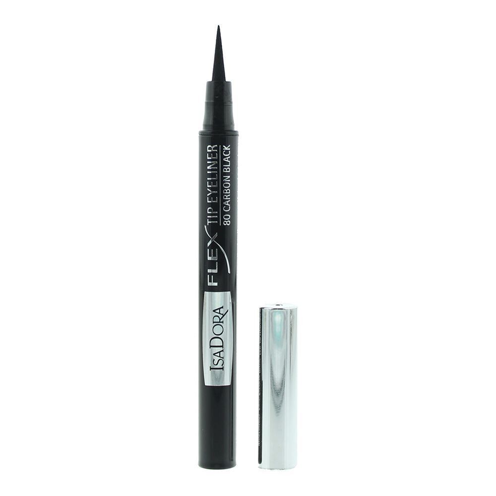 IsaDora Flex Tip eyeliner liquido Intense Gel Pencil Eyeliner 80 Carbon Black 1.2ml