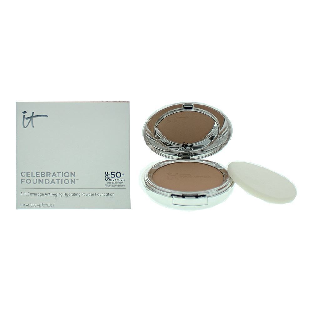 Fondotinta compatto It Cosmetics Celebration ricco con SPF50+ 9 g