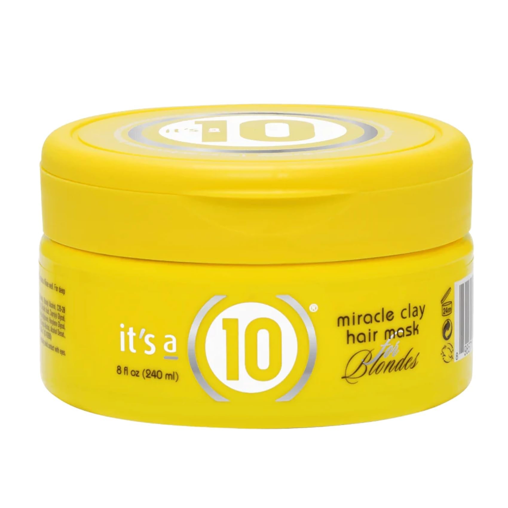 È una maschera all'argilla miracolosa per capelli 10 volte più efficace per protezione e stabilità 240ml.