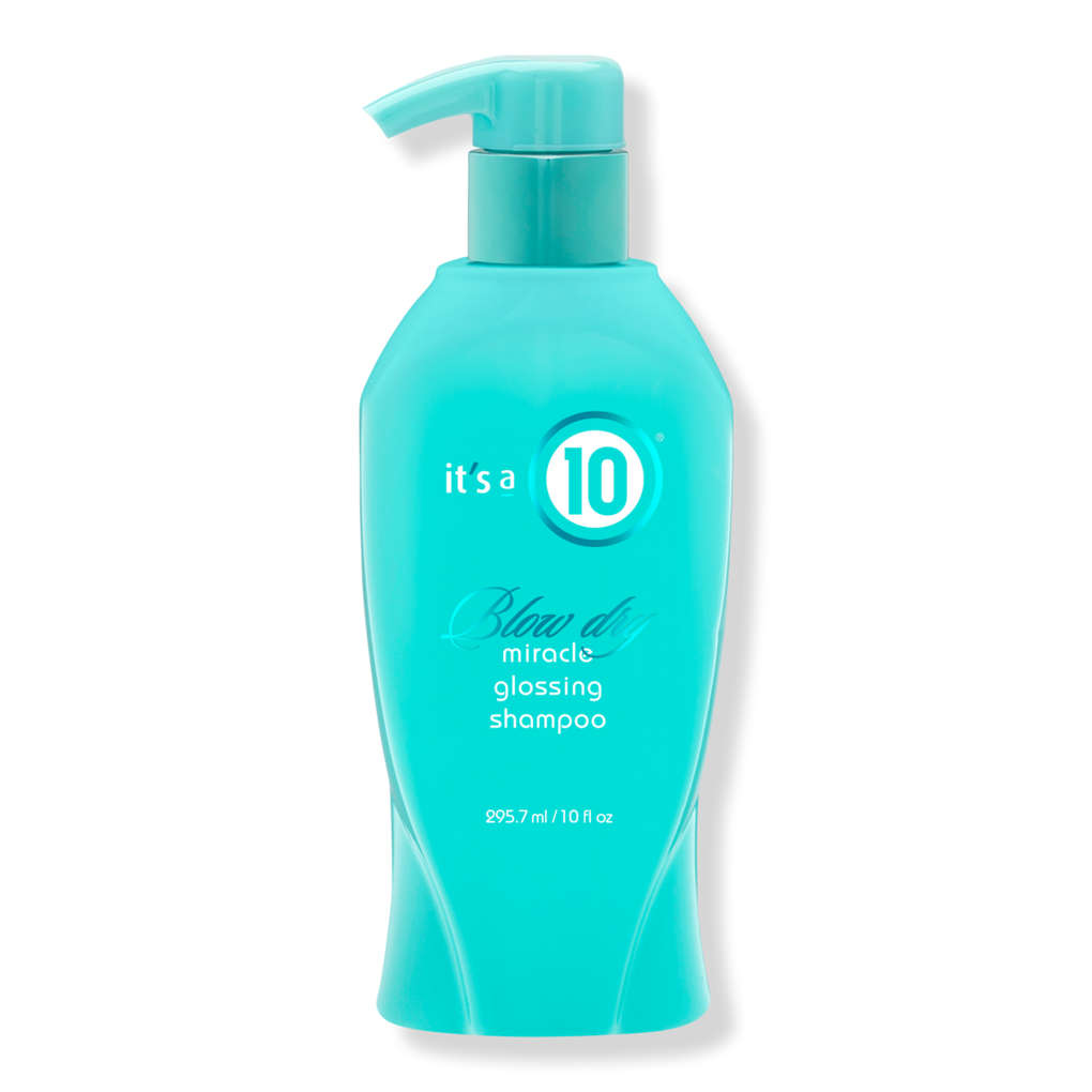 It's a 10 Miracle Blow Dry Glossing Hair Shampoo For Hydrate/Detangle & Shine 295.7ml