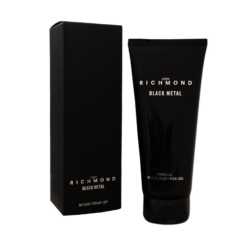 John Richmond Black Metal Gel Doccia Detergente Naturale 200ml