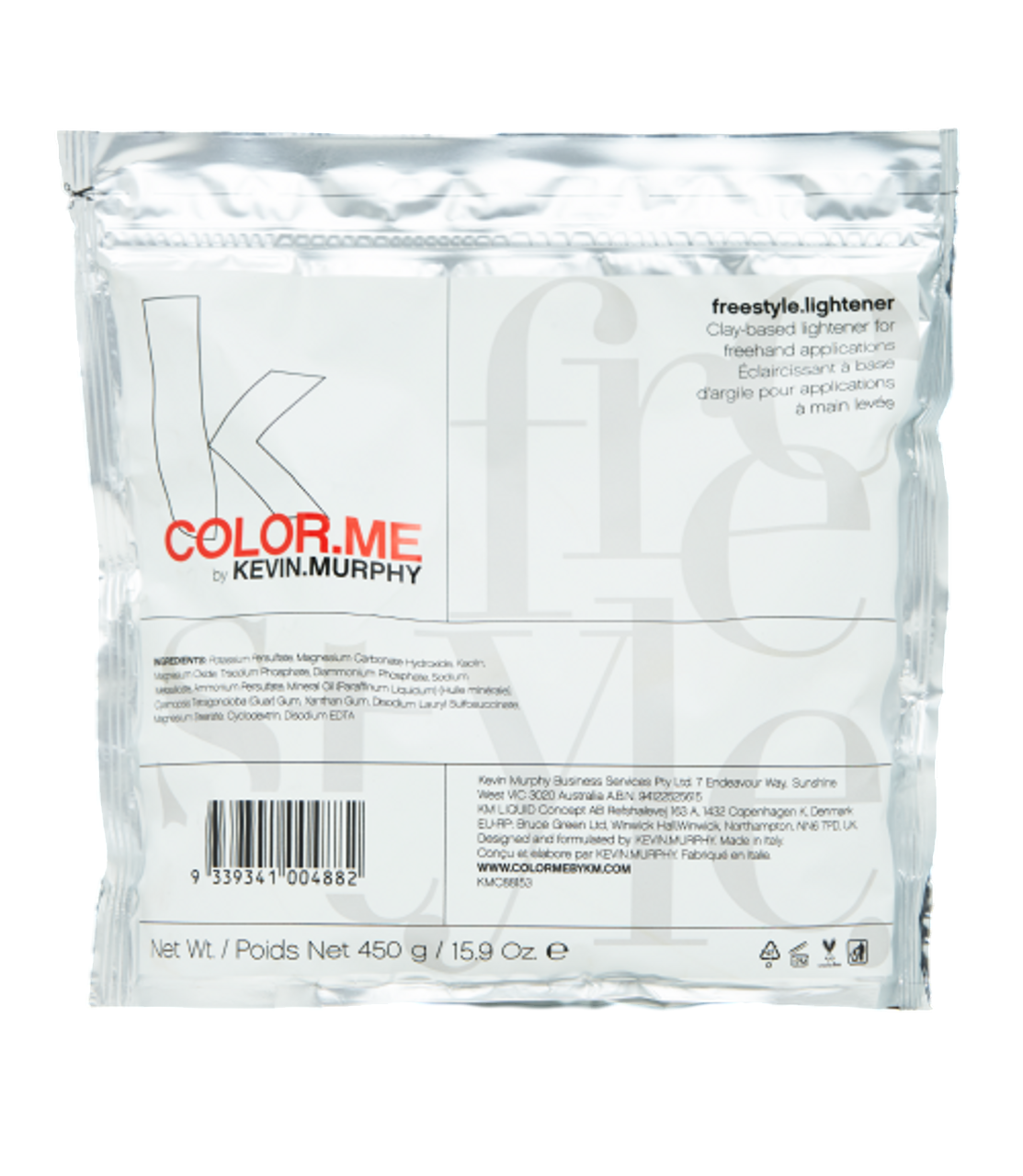 Ricarica di polvere ossidante per schiariture Kevin Murphy Color.Me 450 g