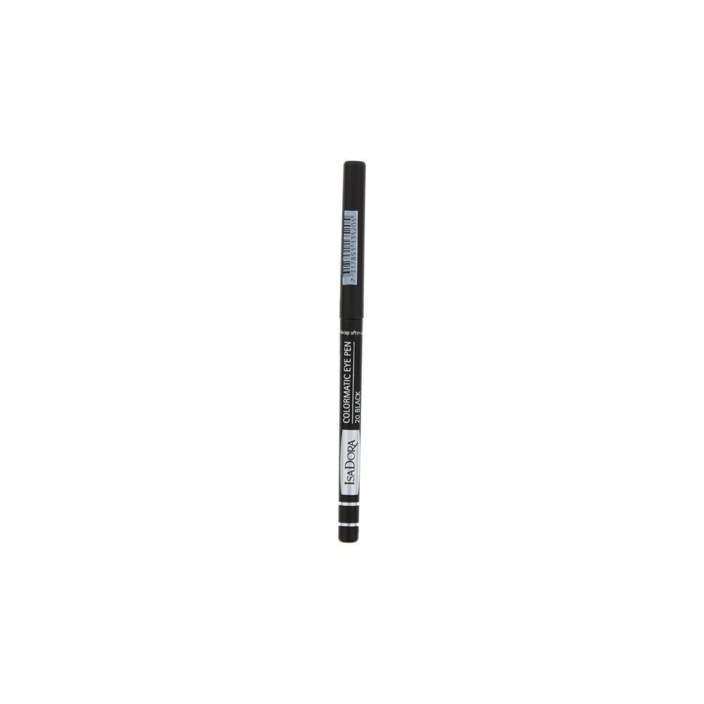 Matita occhi kajal retrattile IsaDora Colormatic 20 nera 028 g