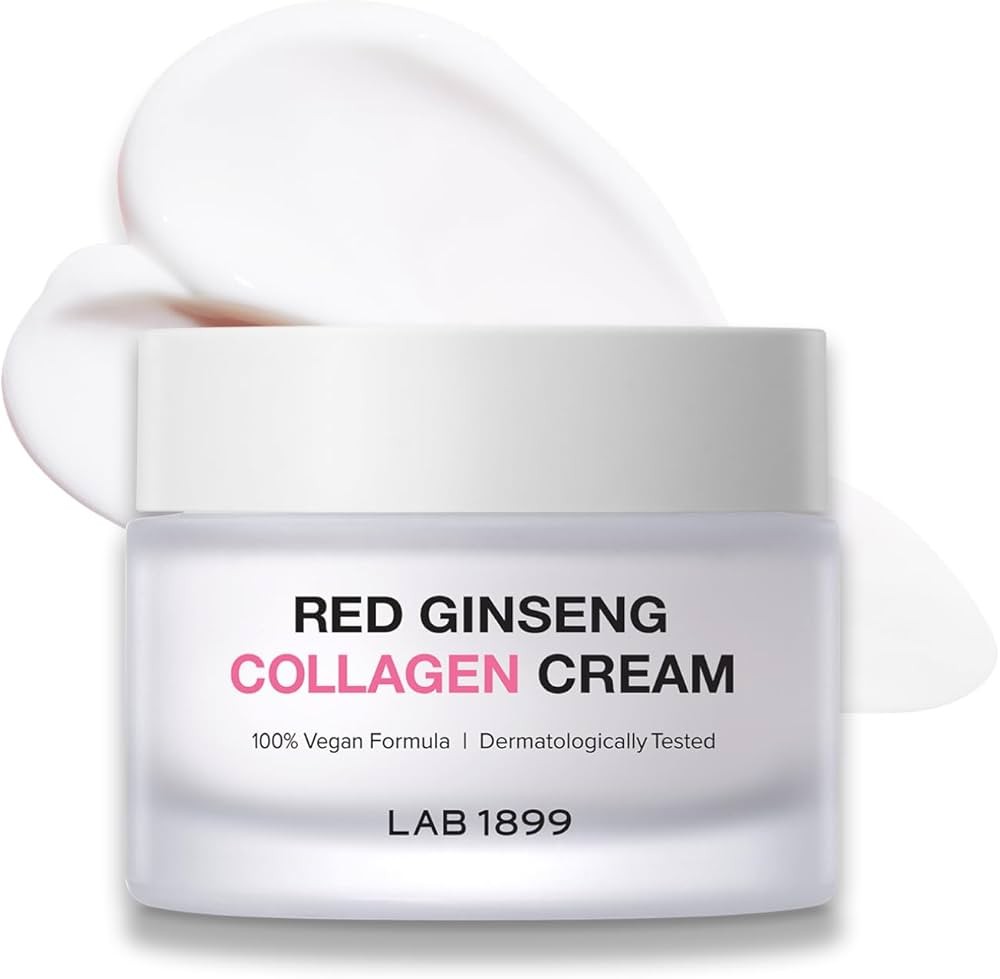Lab 1899 Crema viso al collagene e ginseng rosso migliora l'elasticità della pelle 50ml