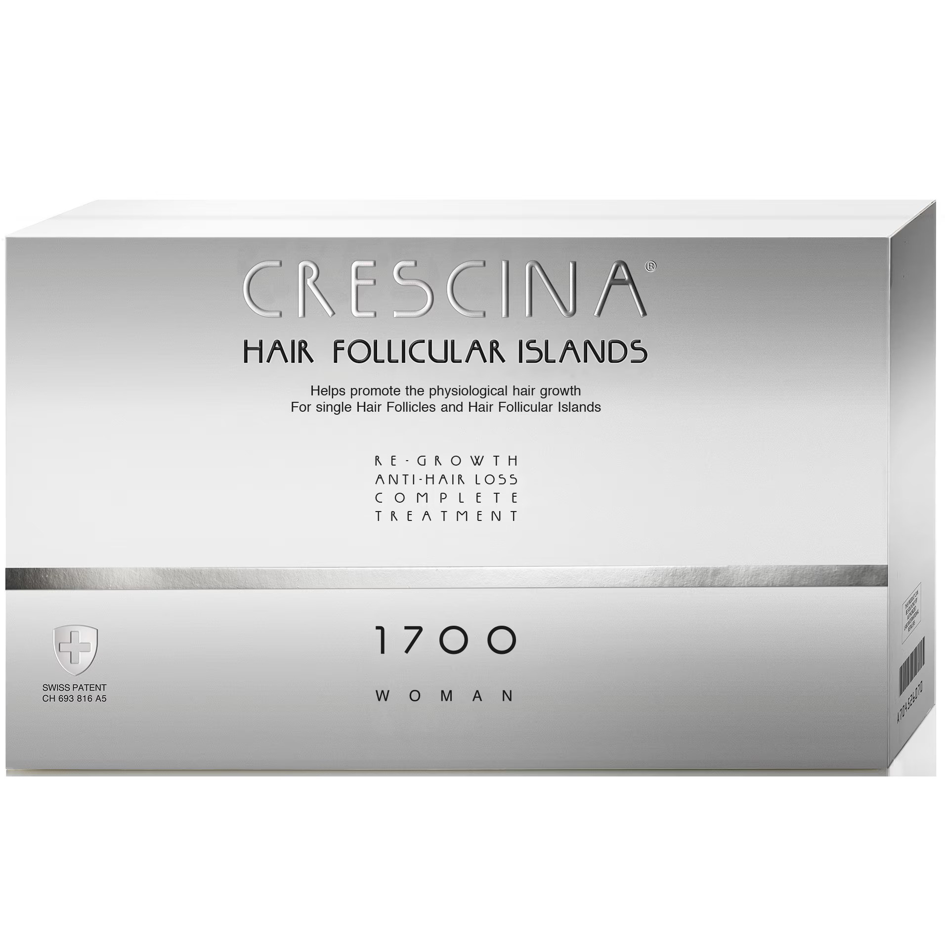 Labo Crescina Isole Follicolari 1700 Siero Trattamento Stimolante della Crescita in Fiale per Cuoio Capelluto donna 10 +10 pezzi