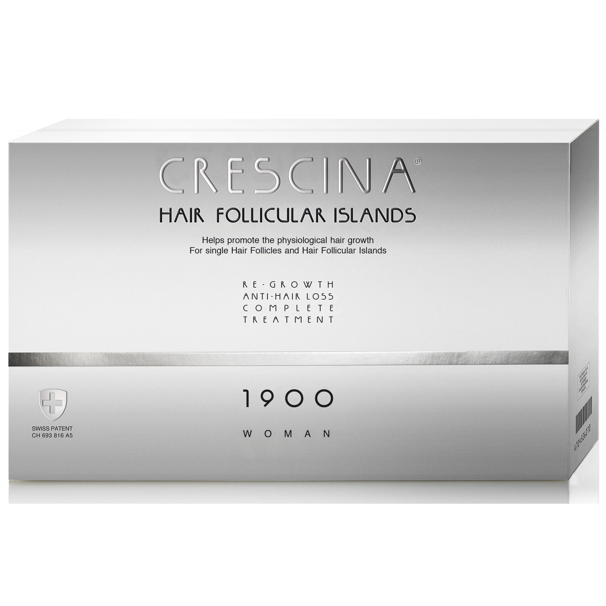 Labo Crescina Isole Follicolari 1900 Siero Trattamento Stimolante della Crescita in Fiale per Cuoio Capelluto donna 10 +10 pezzi