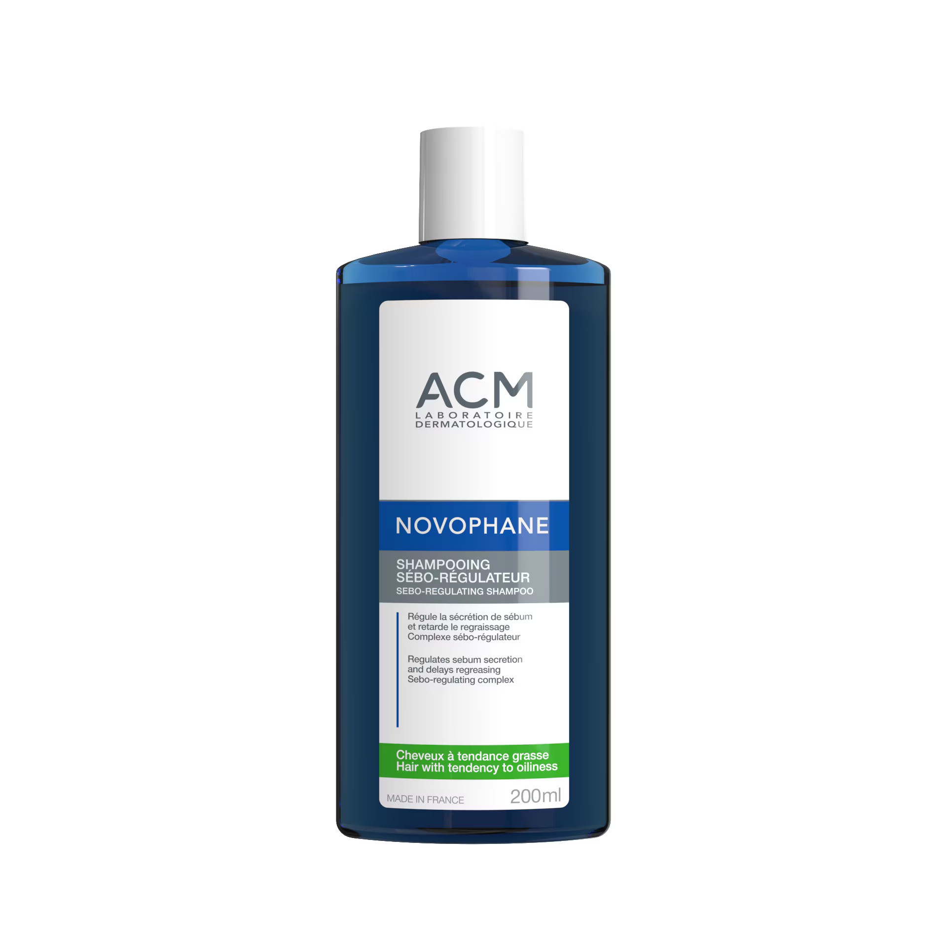 Shampoo Novophane per la regolazione dell'eccesso di sebo 200ml di Laboratoire ACM