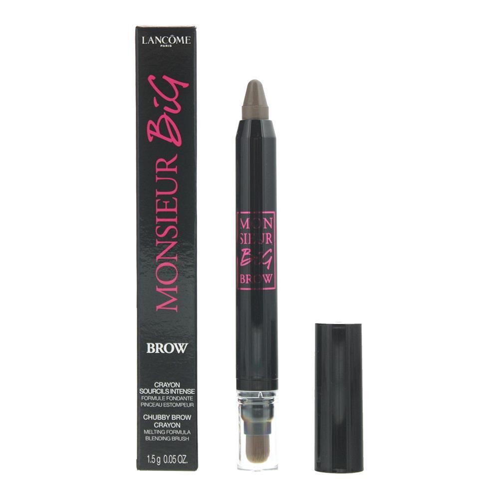 Matita per sopracciglia in crema e pennello 2 in 1 Lancôme Monsieur Big Brow tonalità 02 Chestnut 15 g