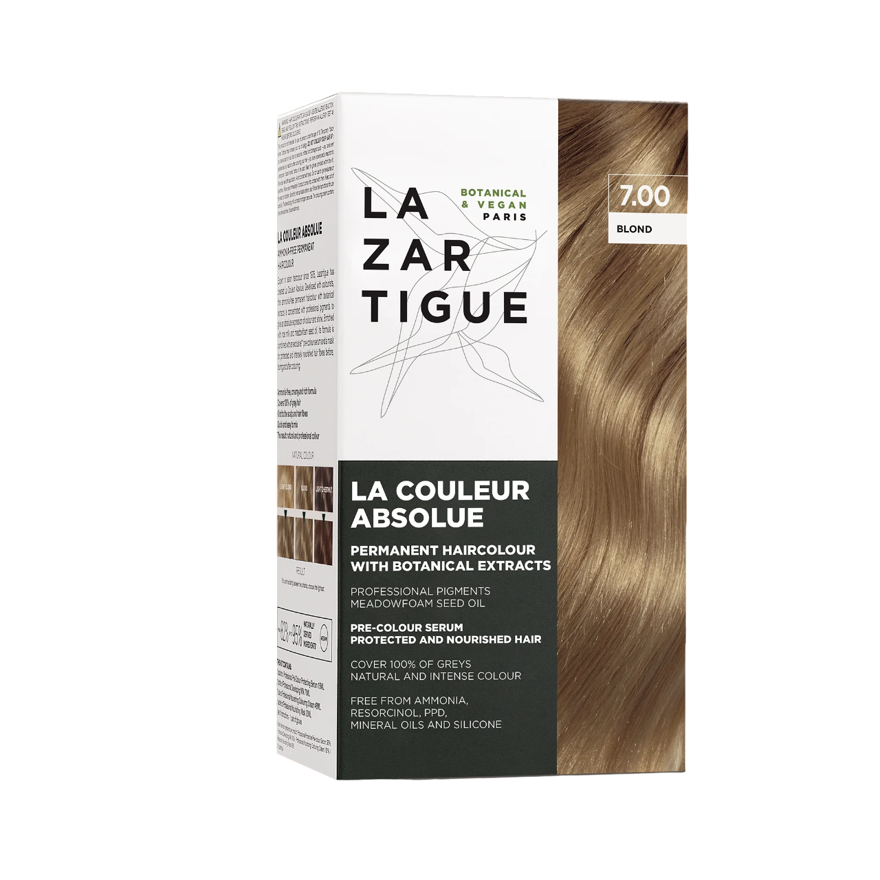 Lazartigue La Couleur Absolue Tintura Permanente Per Capelli 7.00 Biondo 143ml