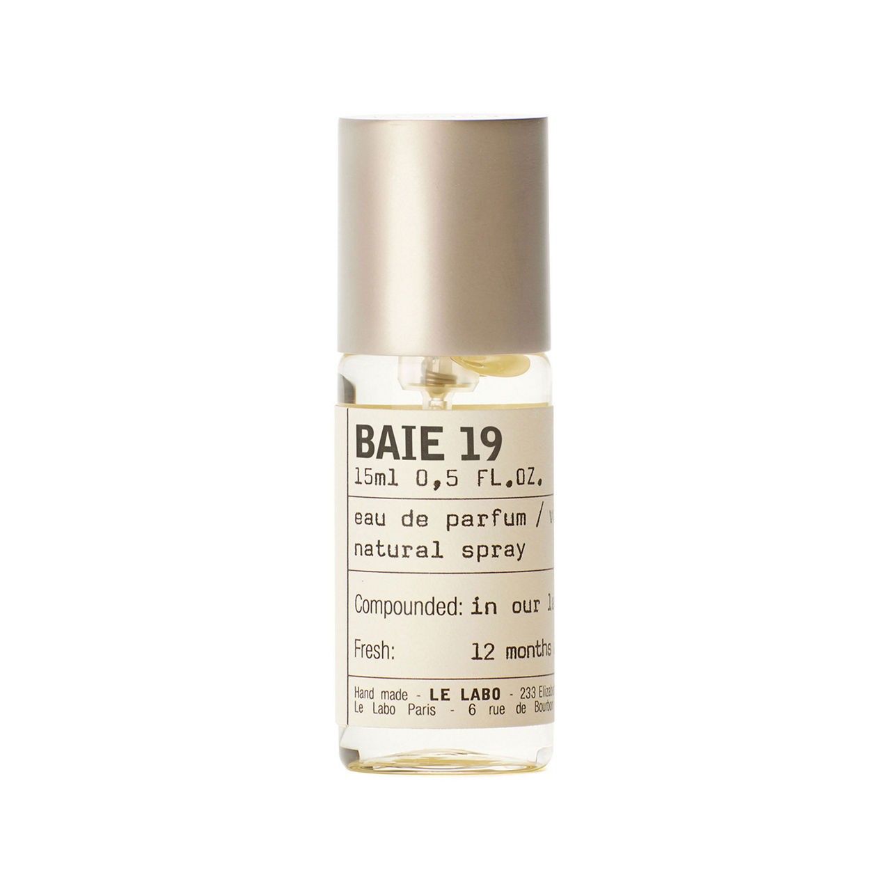 Le Labo Baie 19 Eau De Parfum unisex 15ml